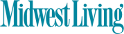 Teal blue colored Midwest Living text
