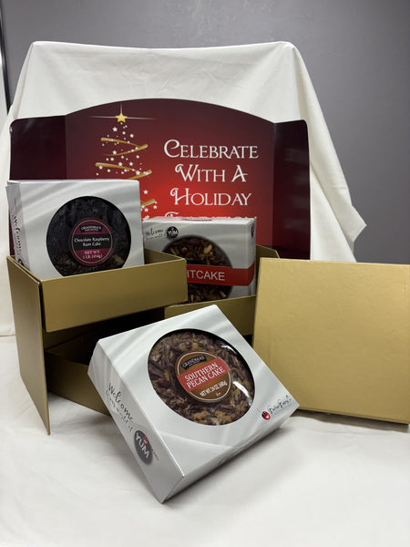 Gold Holiday Box Trio